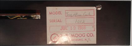 Moog-R.A. Moog Trigger & Env Voltages